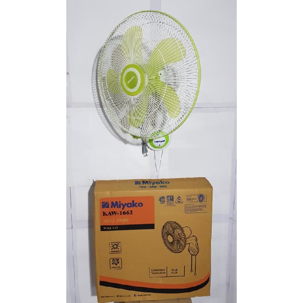 Kipas Angin Dinding Miyako KAW1662 Wall Fan 16 Inch