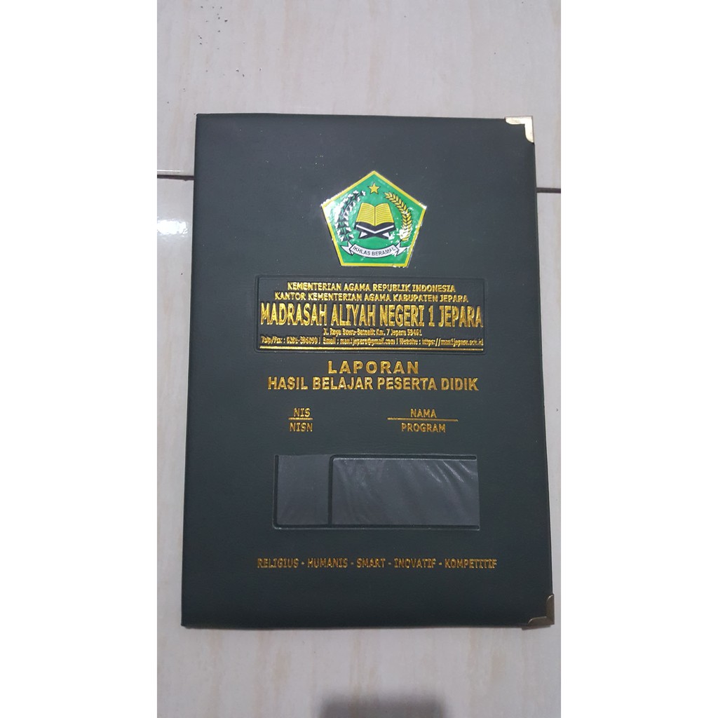 

MAP RAPORT EMBOS EMAS / IJAZAH ( COVER )