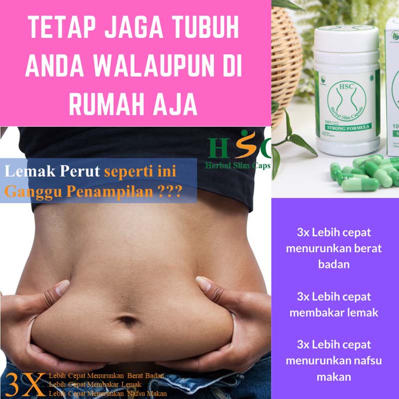 OBAT PELANGSING BADAN HSC ISI 60 KAPSUL