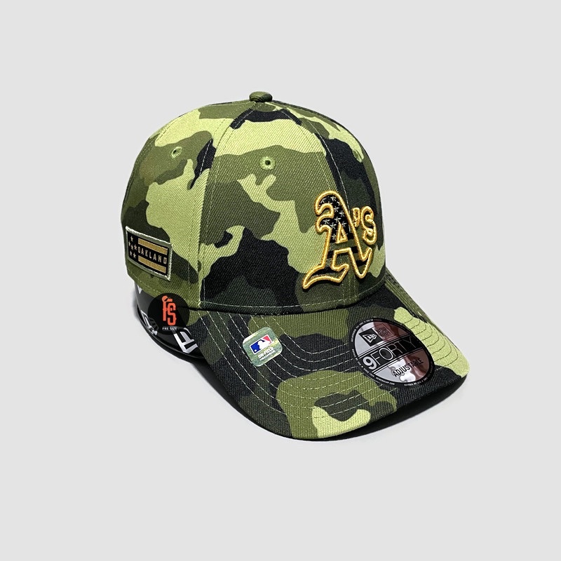 TOPI NEW ERA ORIGINAL MLB 22 ARMED OAKLAND ATHLETICS CAMO