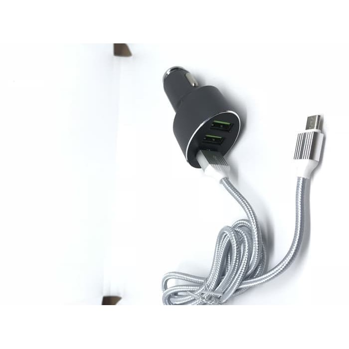 LDNIO C703Q Aluminum Alloy 36W 3 USB Quick Charge 3.0 Car Charger