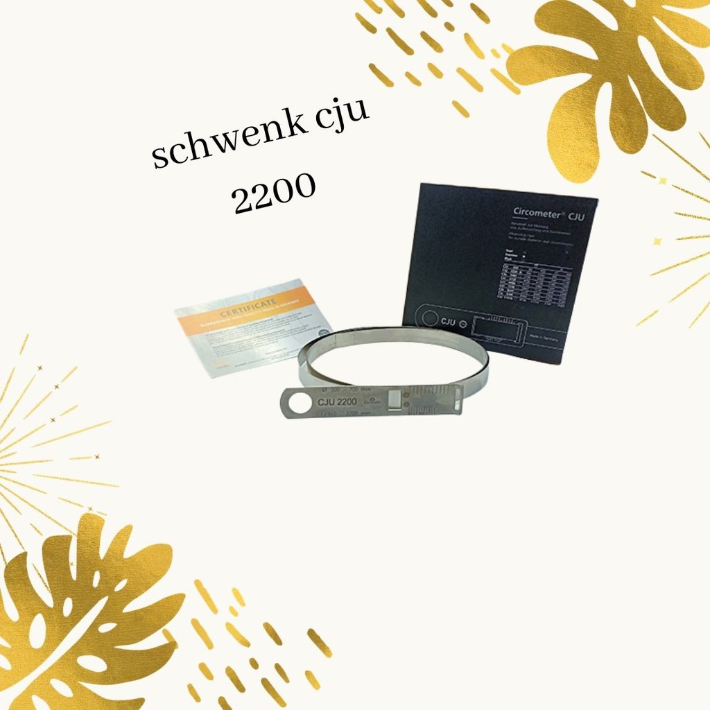 SCHWENK CIRCOMETER STEINLESS STEEL  CJU 2200 circumference 940-2200 mm and diameter 300-700mm