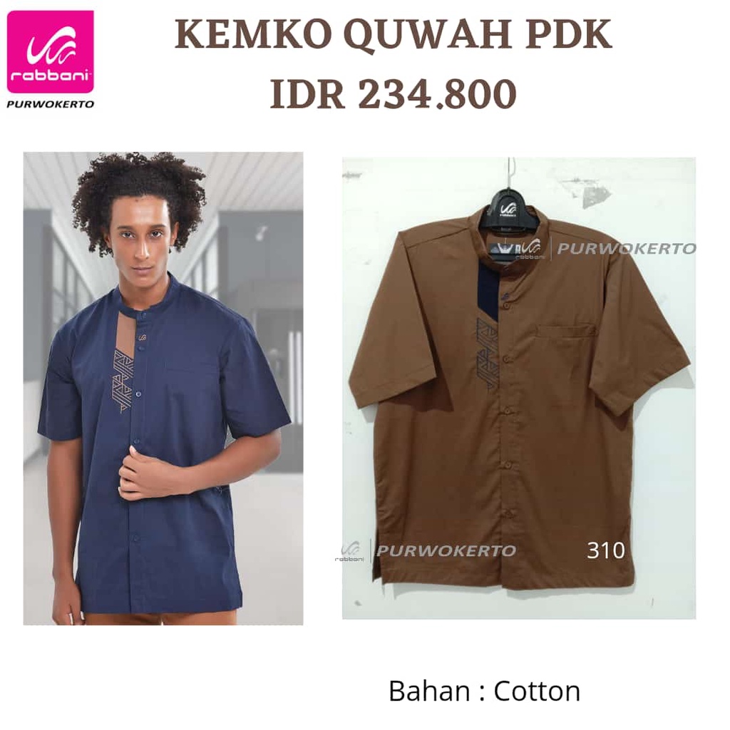 RABBANI - KEMEJA KOKO QUWAH PDK / KEMKO QUWAH RABBANI