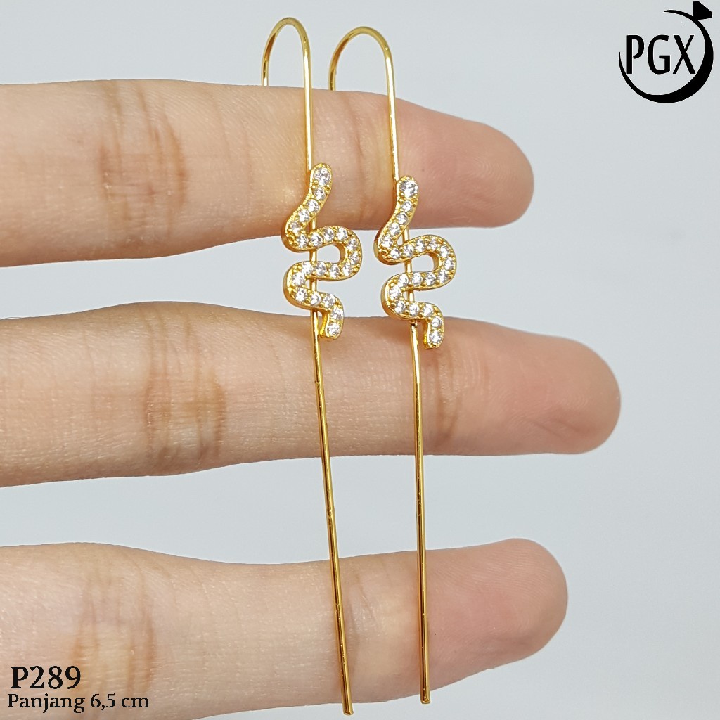 PGX Anting Tusuk Xuping Lapis Emas Aksesoris Perhiasan Premium - P289