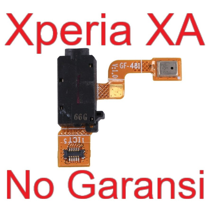 Flexibel Jack Audio - Jack Handsfree - Mic Atas - Sony Xperia XA