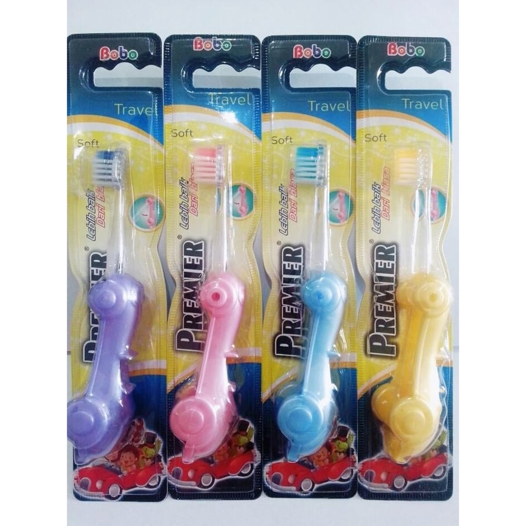 Morinz Premier BOBO Junior / Travel Toothbrush / Sikat gigi anak