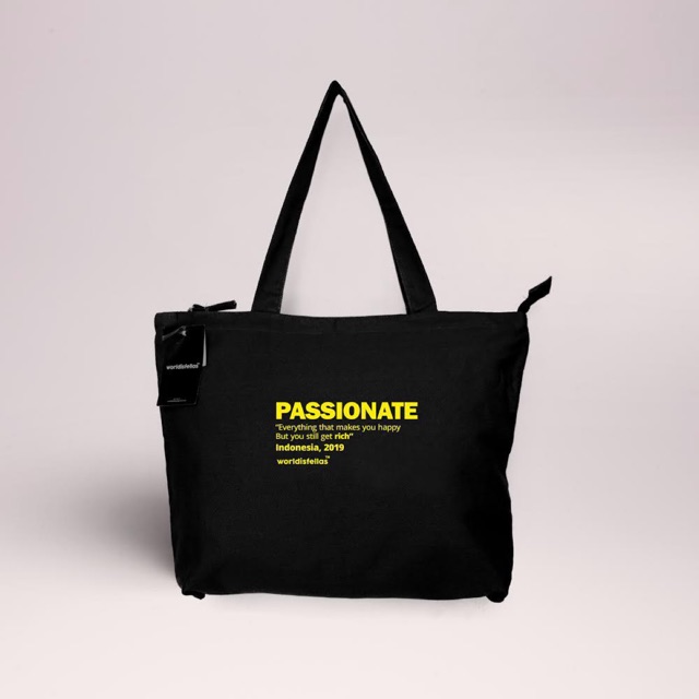 Passionate totebag