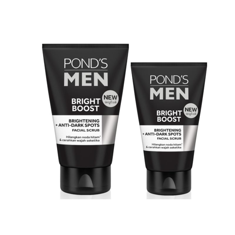 PONDS MEN Bright Boost Facial Scrub