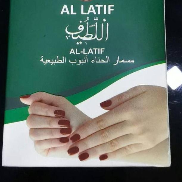 6T0 Al-latif Nail tube Henna Natural