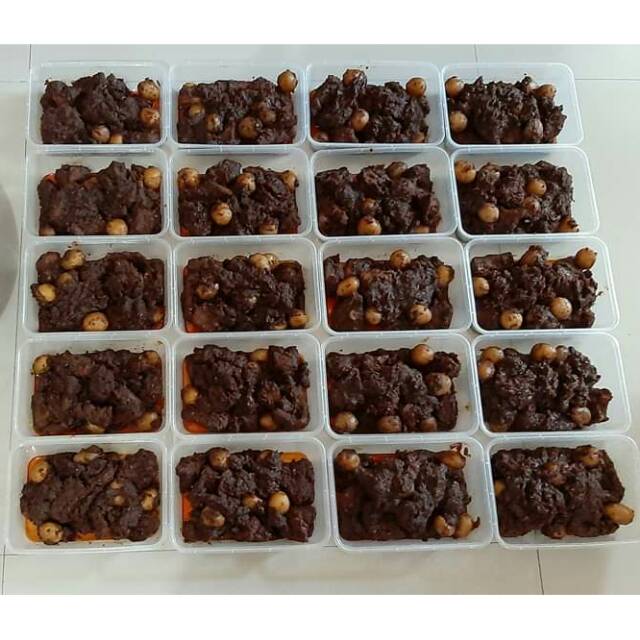 

500 gram rendang daging sapi padang