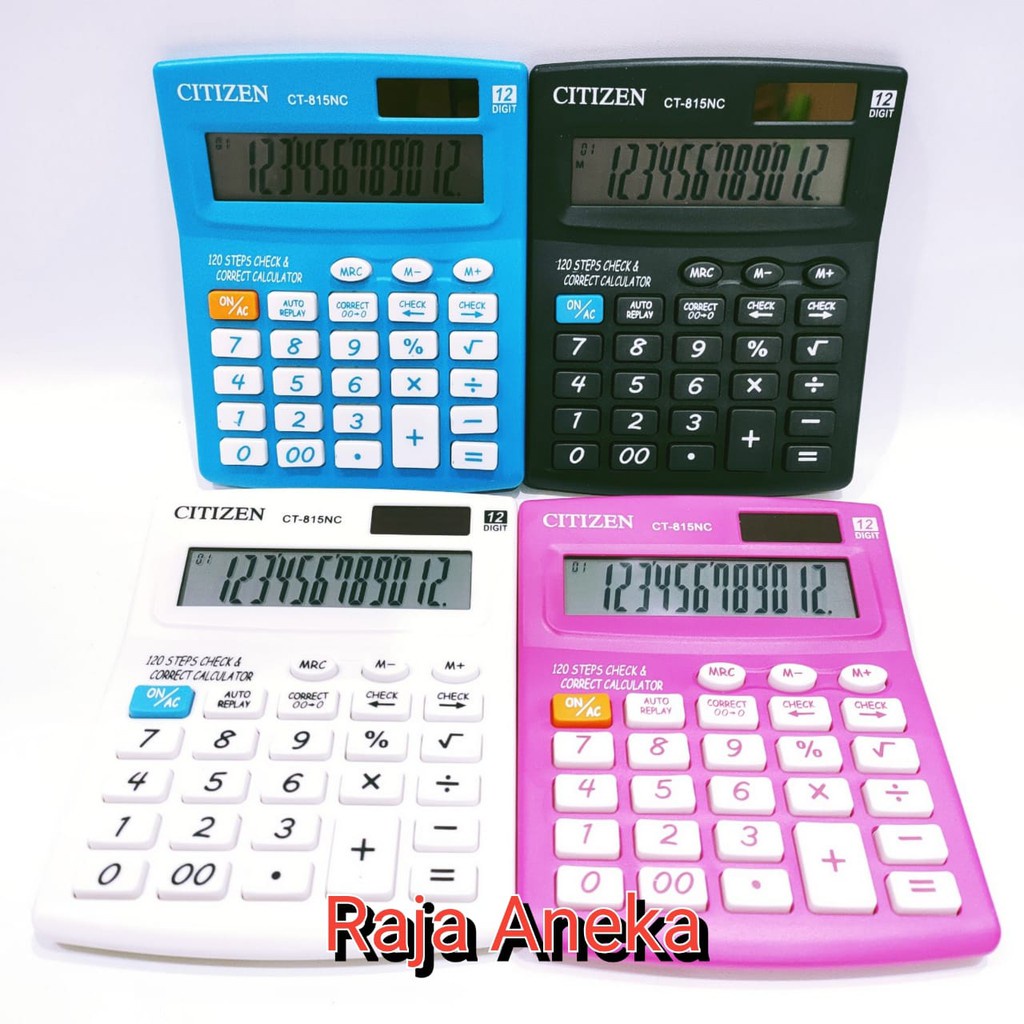 

kalkulator dual power kantor office CT 815 12 Digit 2 Power Check And Correct ct815 Calculator