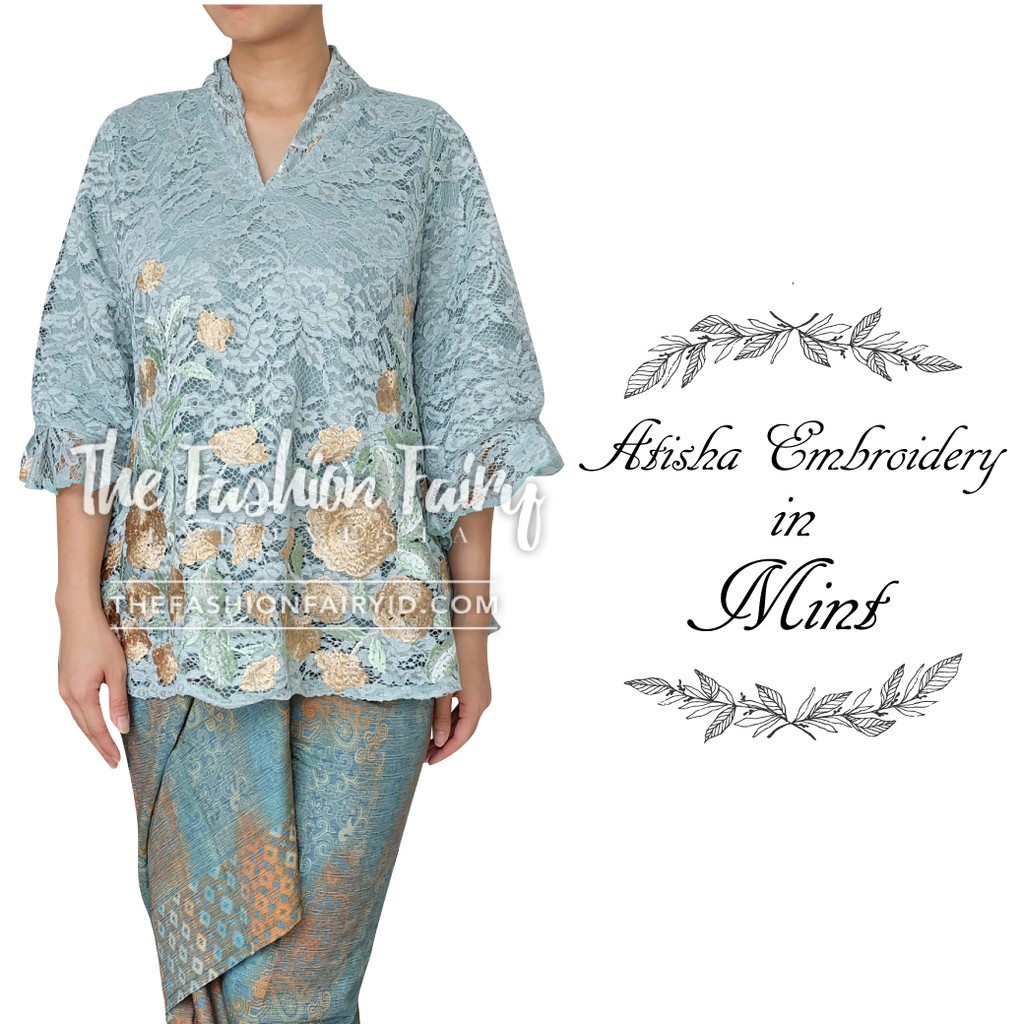 BLOUSE BRUKAT ATISHA EMBROIDERY