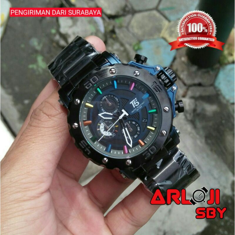 NEW!!!  JAM TANGAN PRIA T5 H3702 G CHRONO SPORT ORIGINAL WR