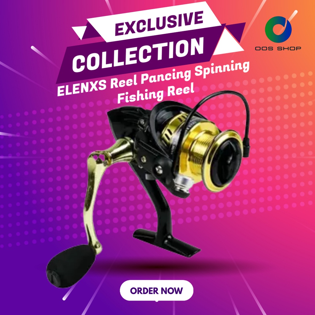 Reel Pancing Spinning Fishing Reel Kumparan 5+1BB 5.2:1