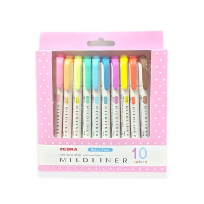 

ZEBRA MILDLINER SET 10