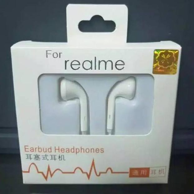 Handsfree Mh133 Realme Original Headset Earphone