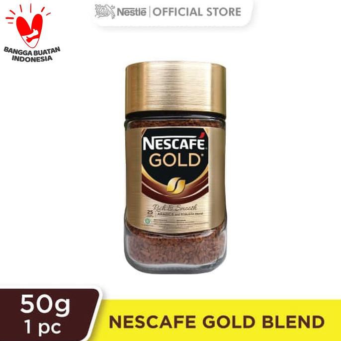 

DISKON HARGA NESCAFÉ Gold Kopi Instan Kopi Hitam 50g Jar KP233