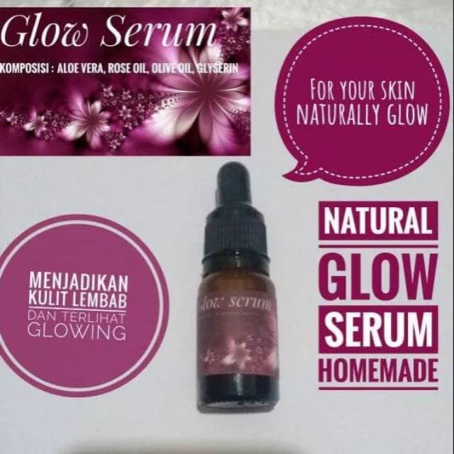 Natural Glow serum / serum glowing natural 10ml.