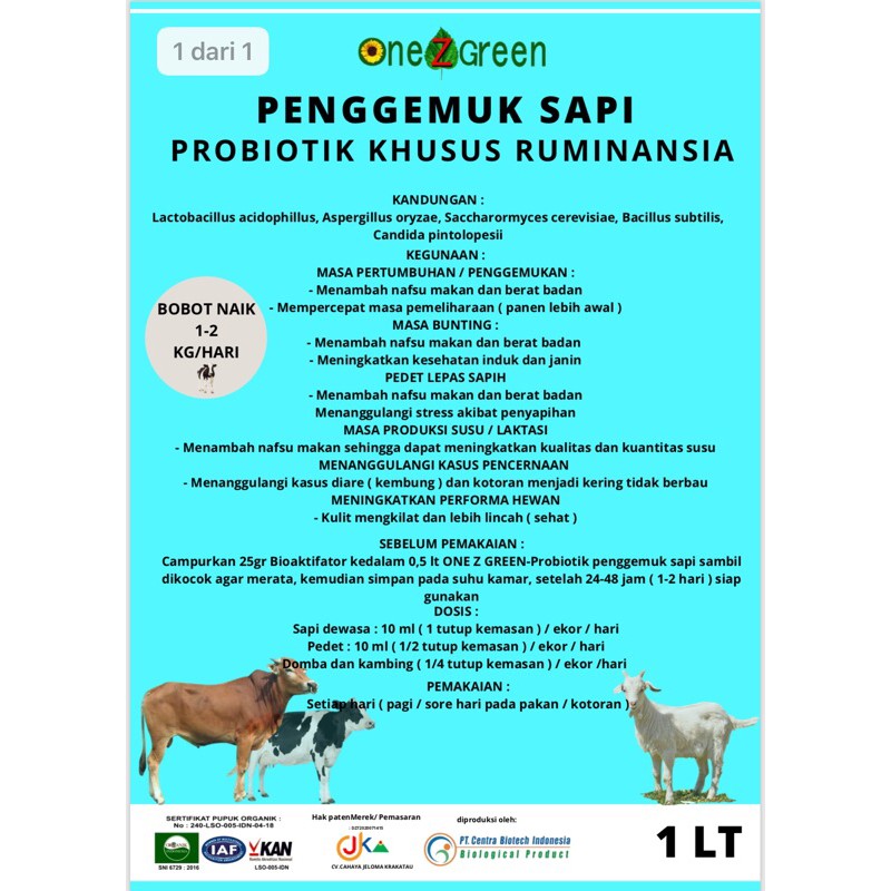 

Penggemuk Sapi