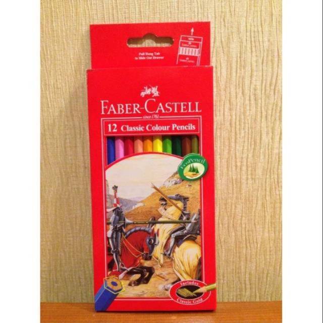 

Pensil Warna Classic 12 Faber Castell