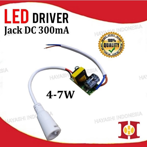 LED Driver Power Supply Lampu Downlight Panel 4-7W 12-18W 18-25W Watt