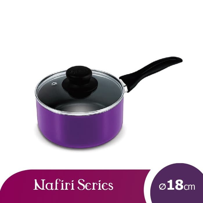 Kirin Nafiri Saucepan 18cm Anti Lengket Classic - Ungu