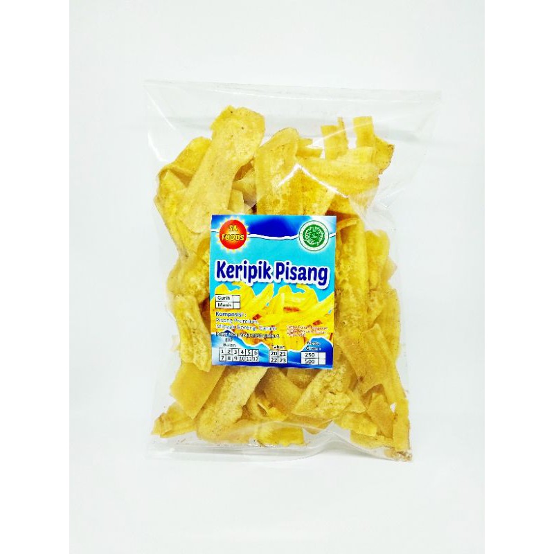 

Keripik Pisang Asin / Keripik Pisang Gurih / Premium / Kiloan