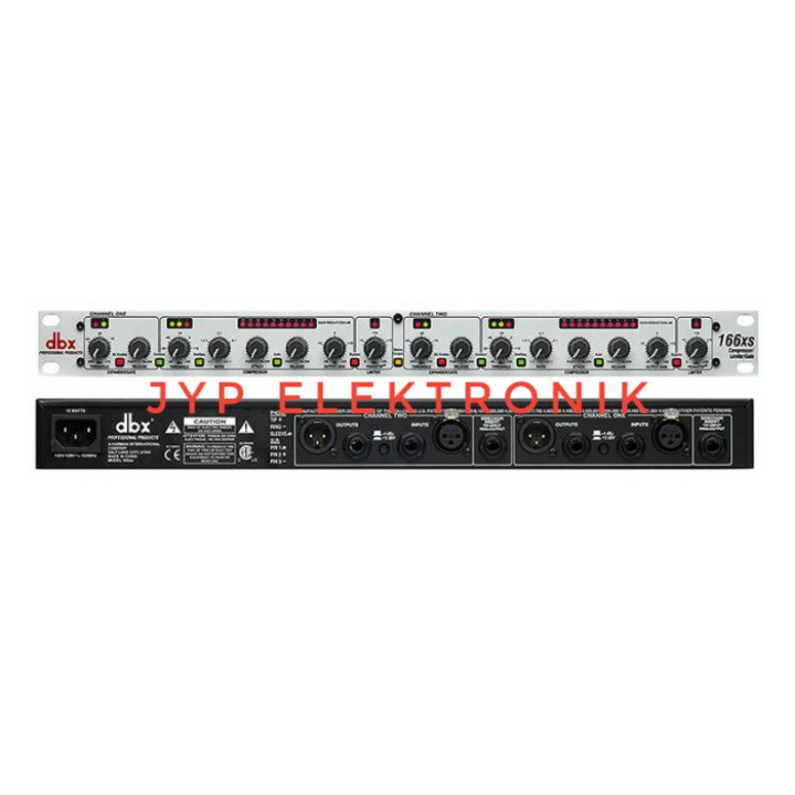 Compressor Limiter DBX 166 XS / DBX166XS / DBX 166XS - Silver