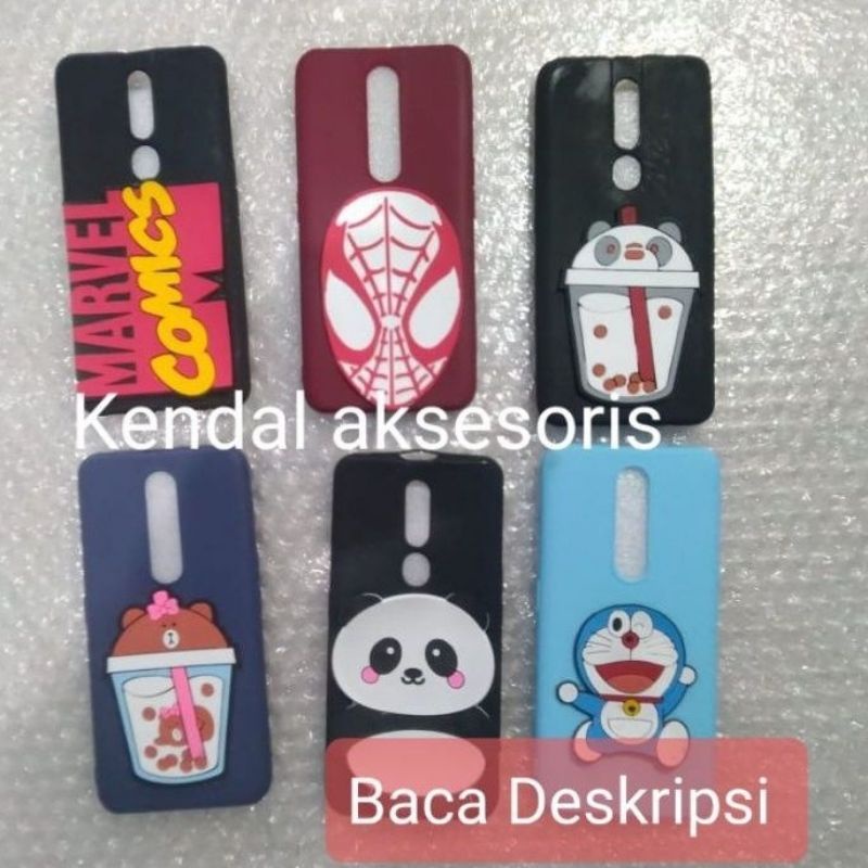 Case advan G3 kompatibel karakter kucing softcase casing silikon