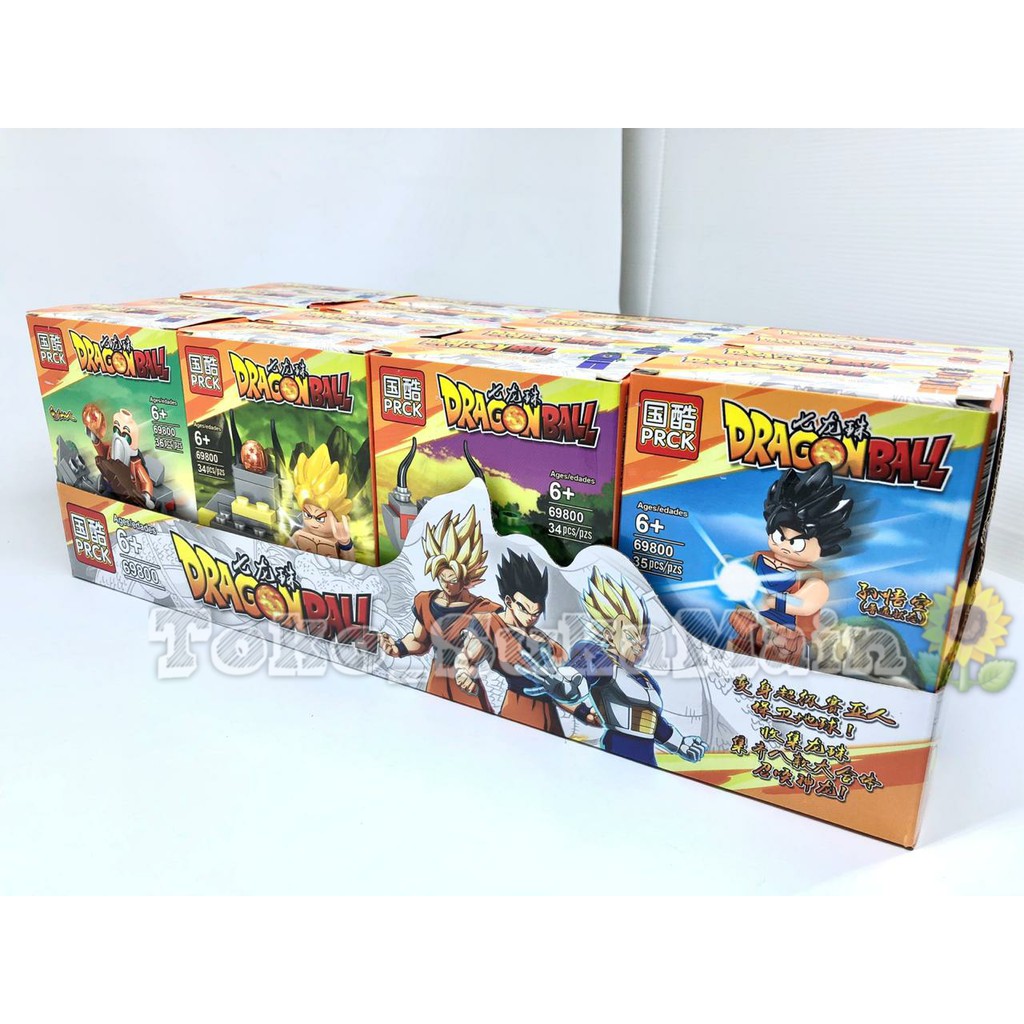 Lele brick dragonball 8 in 1 set