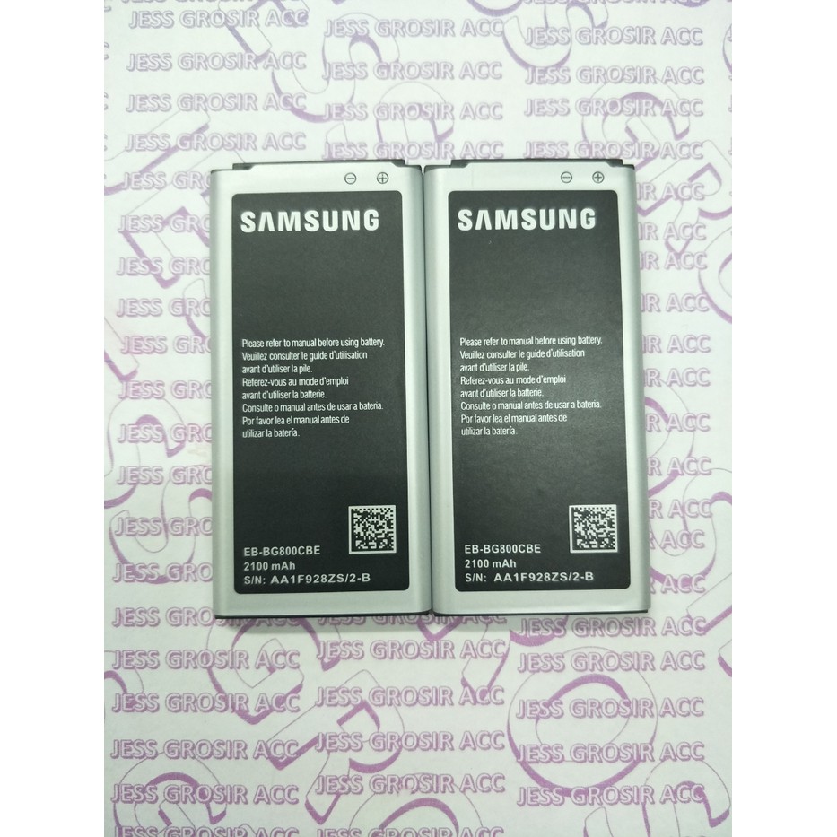 Baterai Battery Original Samsung Galaxy S5 Mini / G800 ( EB-BG800CBE )