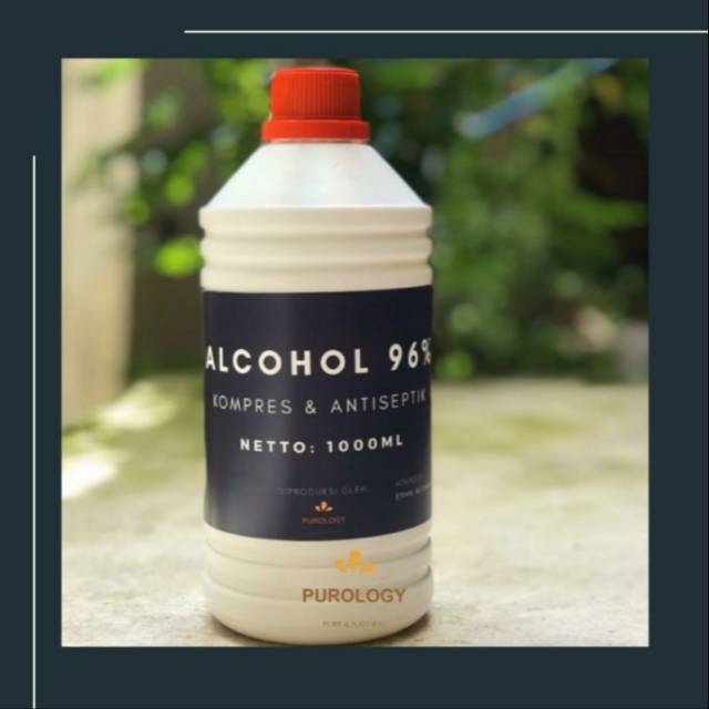 Purology ALCOHOL 96% FOOD GRADE Antiseptik Disinfektan
