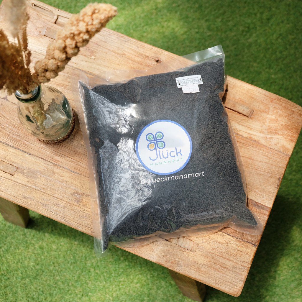 

Black Sesame Seeds / Biji wijen hitam 1kg