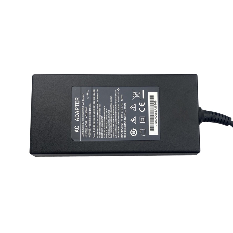 Zzz Adapter Charger AC 180W 20V 9A 4.5x 3.0mm Untuk MSI MS-17FS GL66 GF76 MS-17FS WF76 Sword 15 17