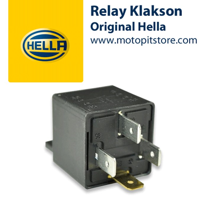 Jual RELAY KLAKSON 12 VOLT HELLA ORIGINAL Shopee Indonesia