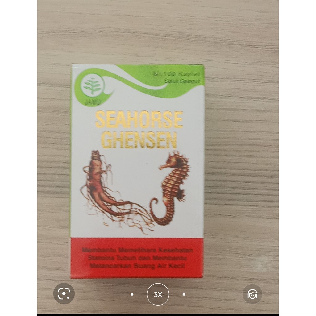 Seahorse ghenshen kidney isi 100