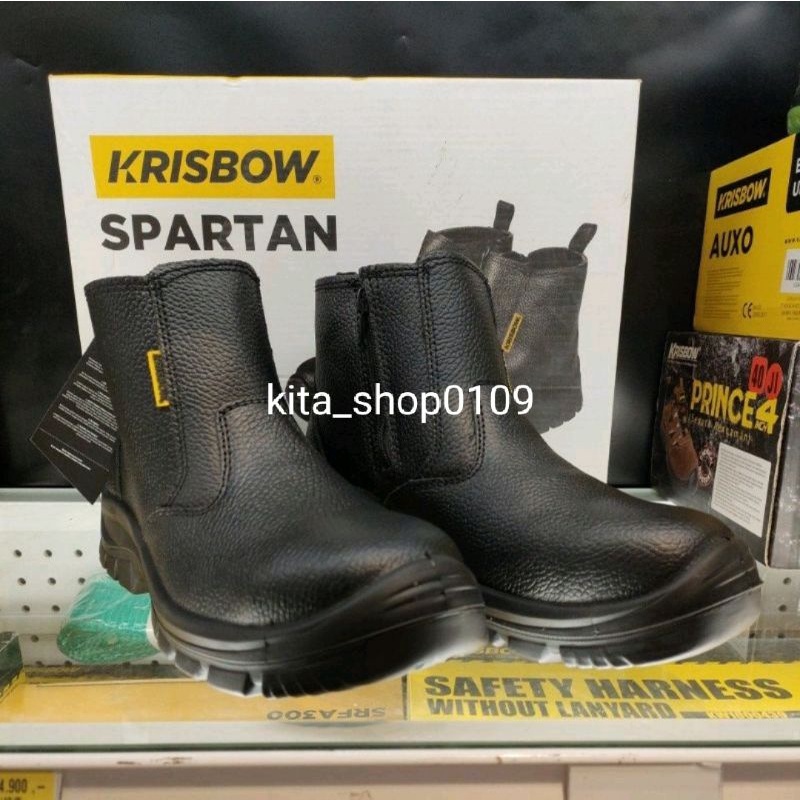 sepatu safety krisbow spartan safety shoes sepatu pengaman kerja proyek