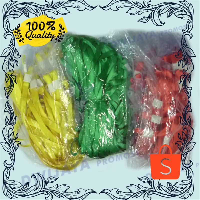

Termurah TALI ID CARD 1CM BAHAN NYLON MODEL KANCING Kekinian