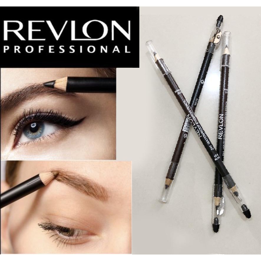 PENSIL ALIS / EYEBROW HITAM &amp; COKLAT  or HATIM / WATERPROOF