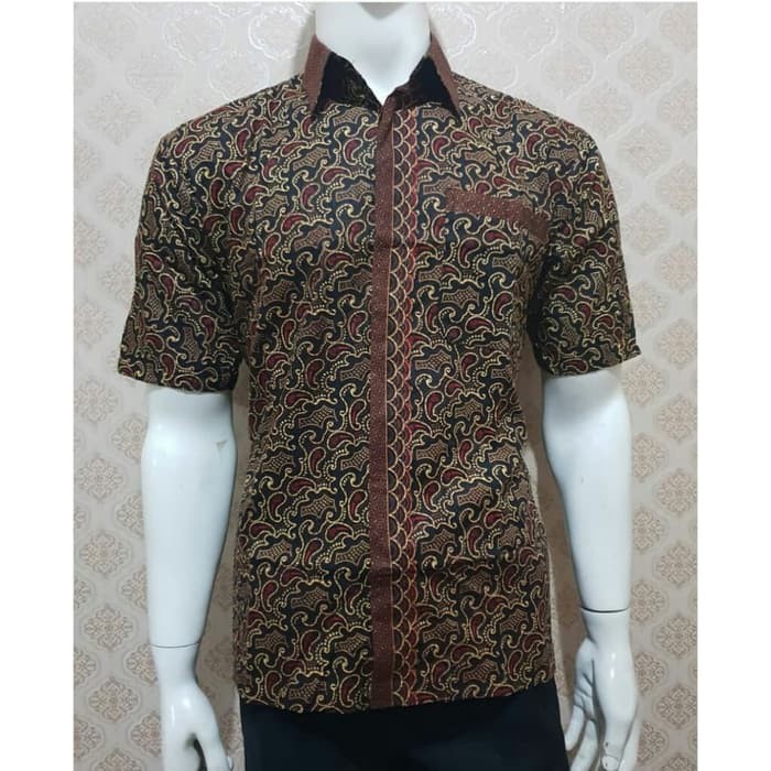 Baju Batik PriaKemeja Batik PriaBaju Kantor HM 042