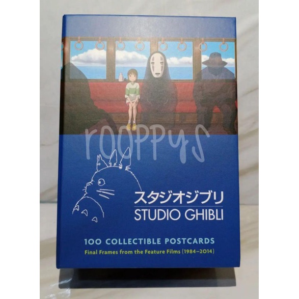 SHARING POSTCARD GHIBLI OFFICIAL // 100 COLLECTIBLE POSTCARDS GHIBLI