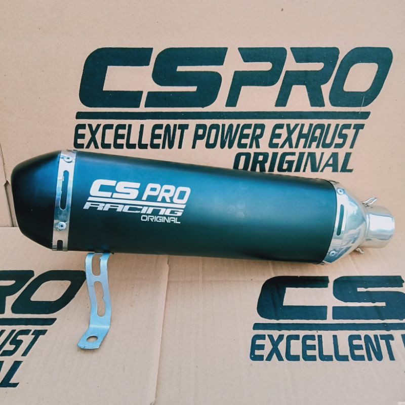 CS PRO RACING ORIGINAL FULL SISTEM PNP TIGER MEGAPRO SCORPIO GL CB NOT KNALPOT CKC