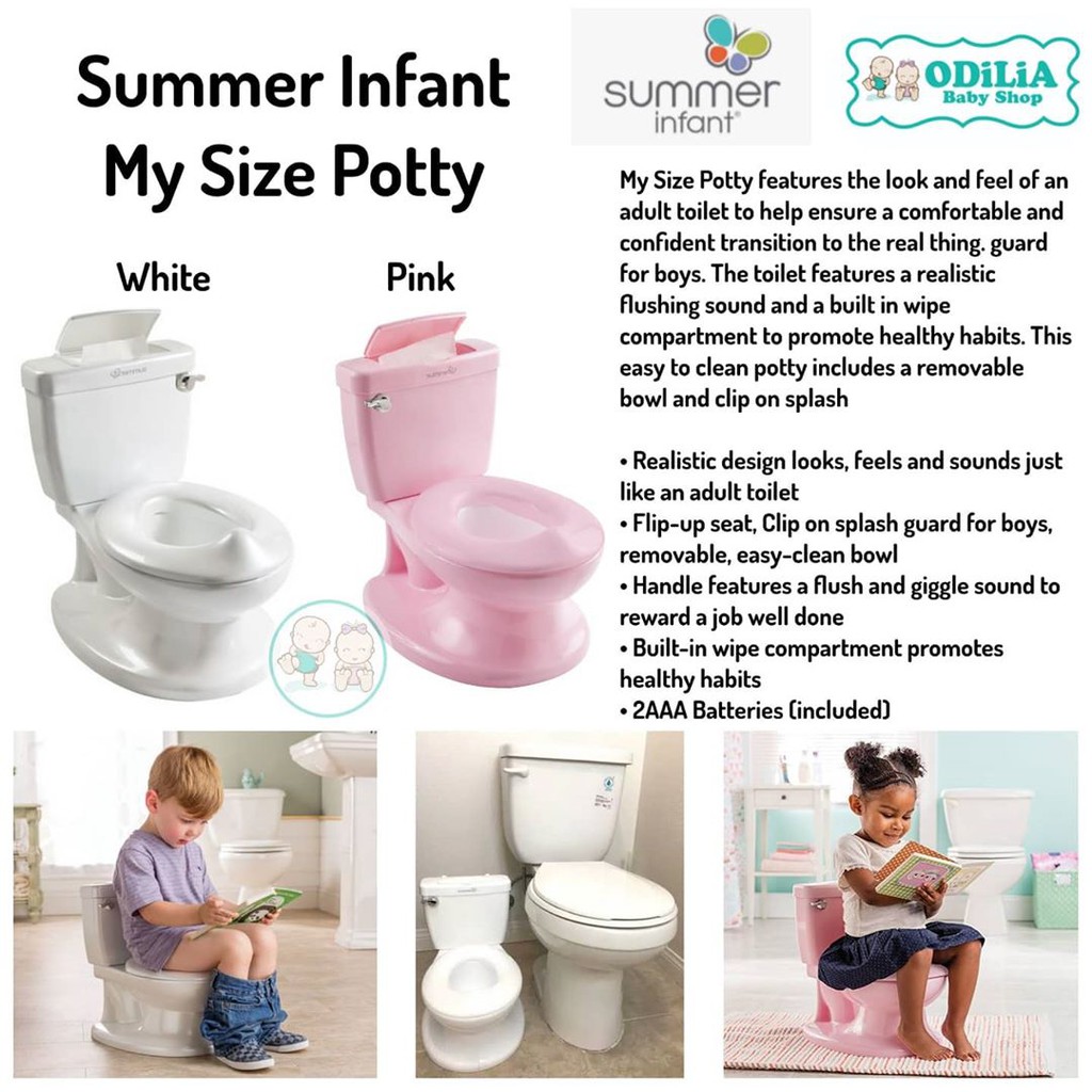 Jual Summer Infant My Size Potty Shopee Indonesia
