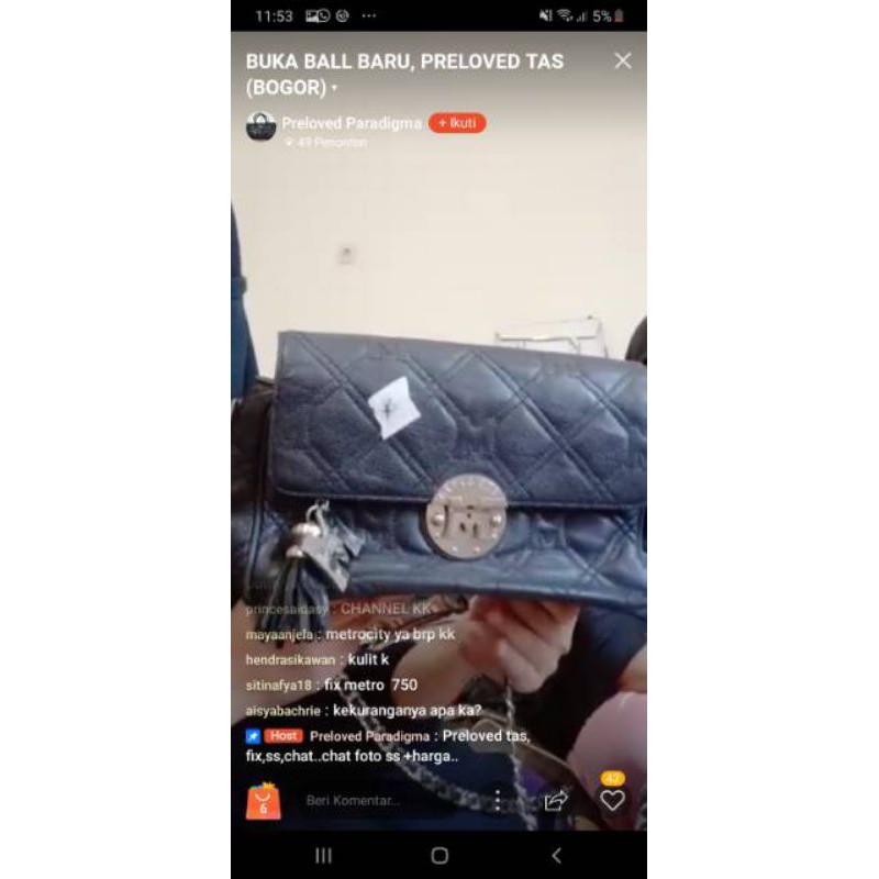 

tas metrocity +label dan no seri keterangan sesuai live laku (abis)