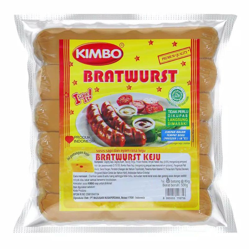 

KIMBO BRATWURST KEJU6