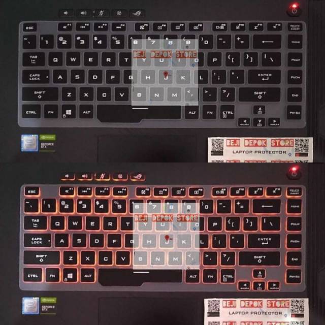 Keyboard Protector Asus ROG GL531GT GL531 G15 G512LV GL531GW Strix III Scar G531GU G531GD GL512