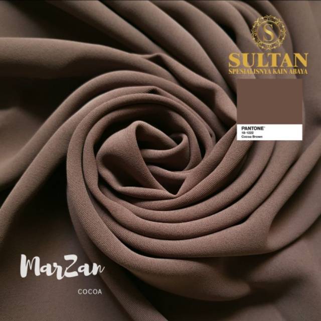 0.5m MARZAN anti UV warna cocoa ori Sultan