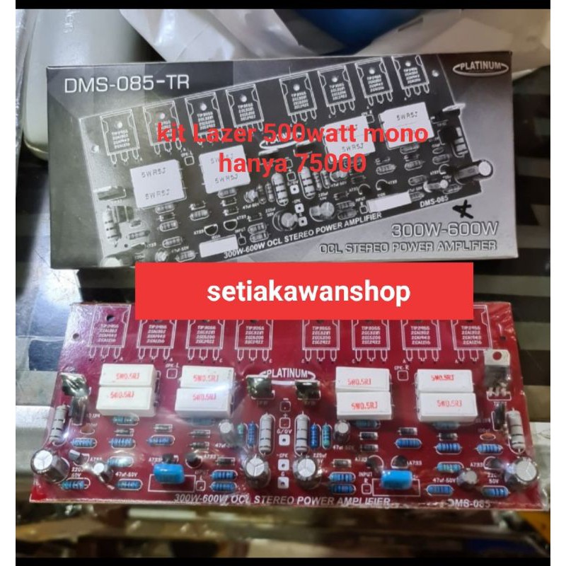 kit blazer stereo 300 - 600 watt