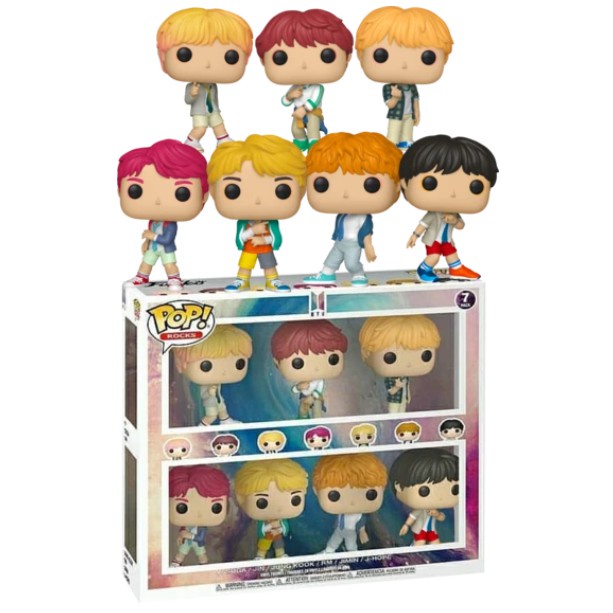 BTS Funko POP! Rocks: BTS Exclusive - RM Jimin V Jungkook Suga Jin