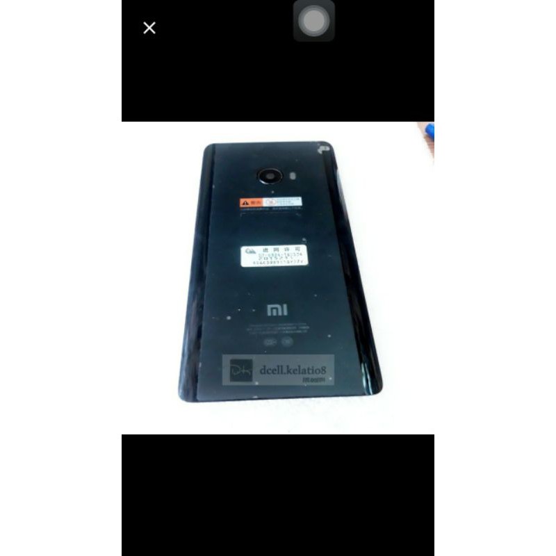 Backdoor Xiaomi Mi Note 2 Edge Backcover Tutup Baterai Original 100%